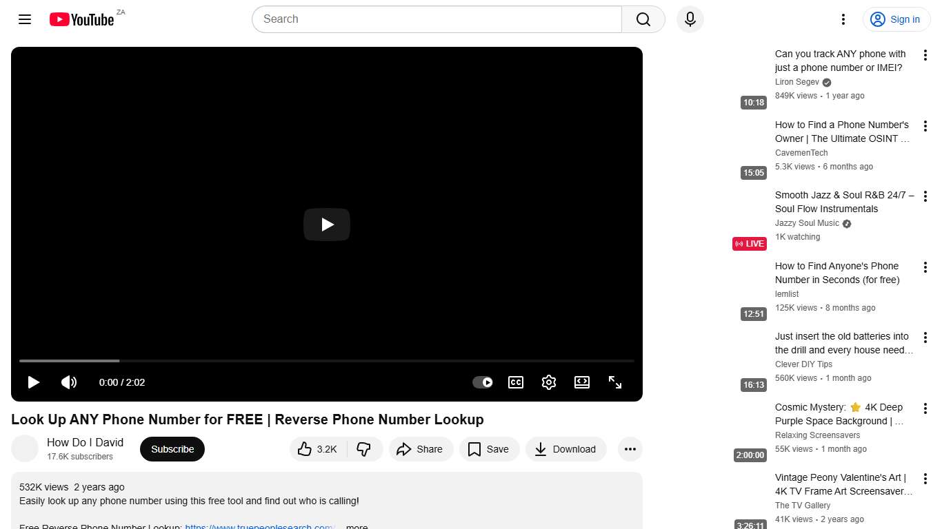 Look Up ANY Phone Number for FREE | Reverse Phone Number Lookup - YouTube